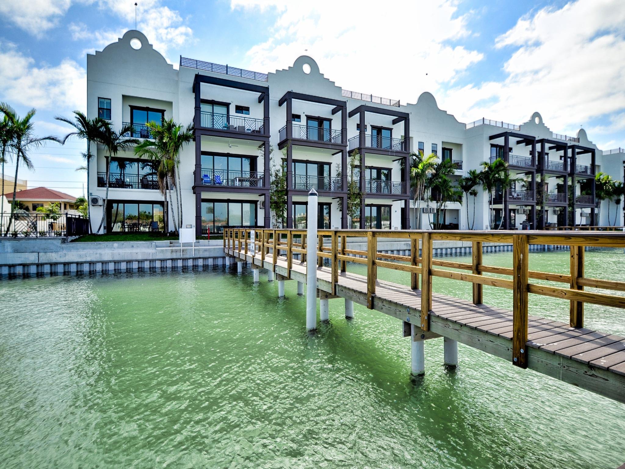 3-Story Luxury Living & Fishing Docks at Clearwater Beach